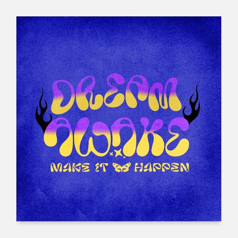 Dream Awake - Reverie Poster 60 x 60 cm