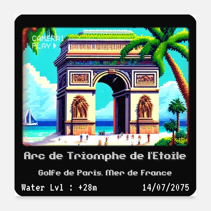 Arc de triomphe de l'Étoile Poster 60 x 60 cm