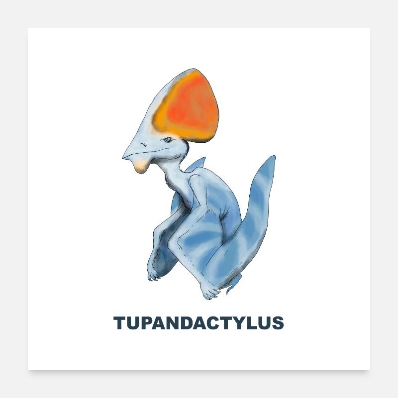 LE TUPANDACTYLE Poster 60 x 60 cm