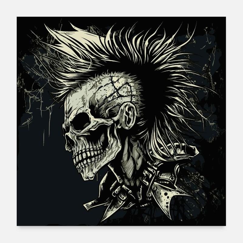 Punks not dead Poster 24" x 24" (60x60 cm)