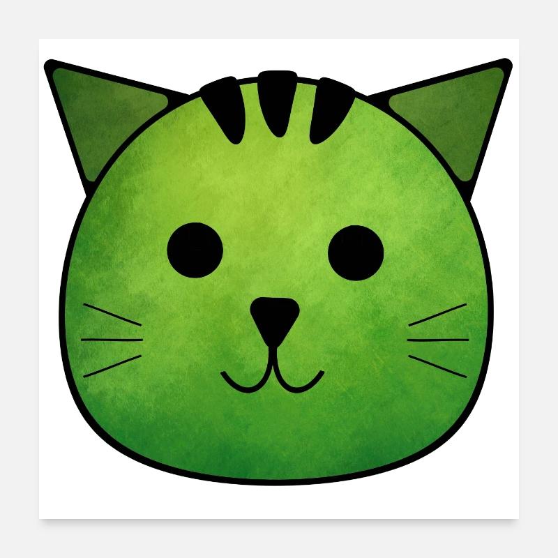 Le petit chat Otto Poster 60 x 60 cm