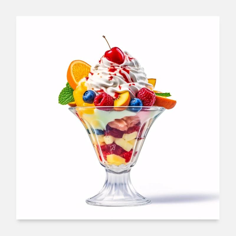 Sundae Poster 24" x 24" (60x60 cm)