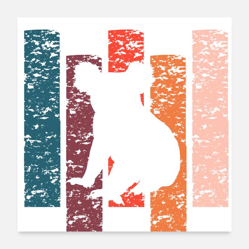 Koala Vintage gift Poster 24" x 24" (60x60 cm)