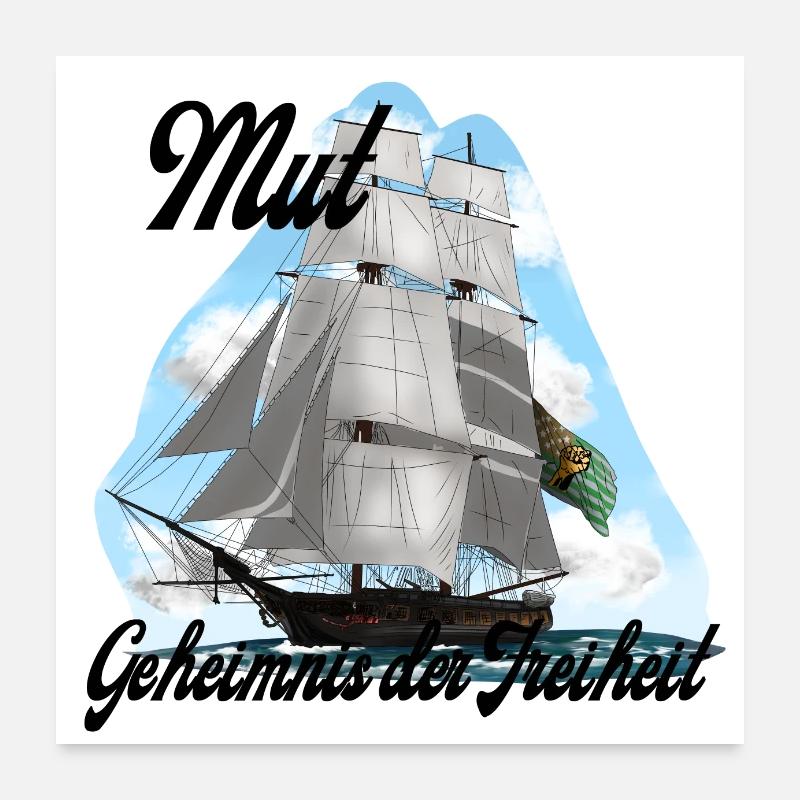 Sailor Poster 24" x 24" (60x60 cm)