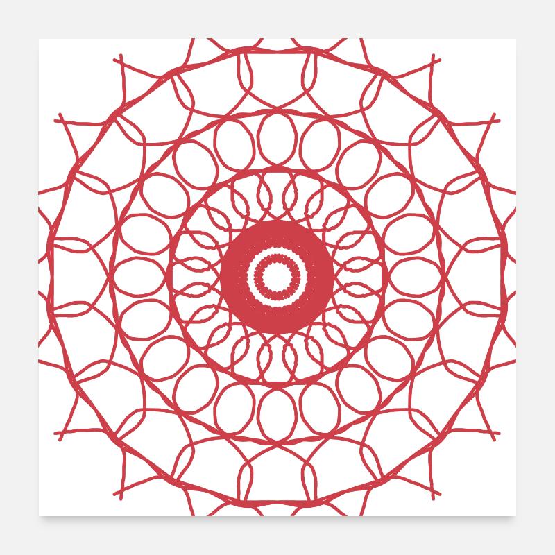 Pattern Poster 24" x 24" (60x60 cm)