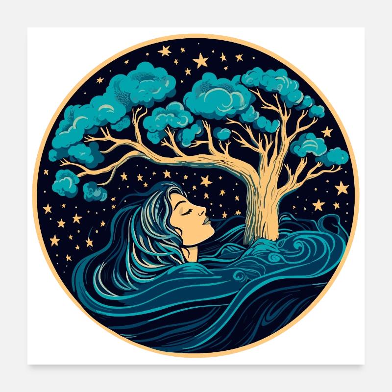 Faites de beaux rêves Poster 60 x 60 cm