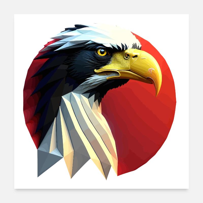 Aigle #2 Poster 60 x 60 cm