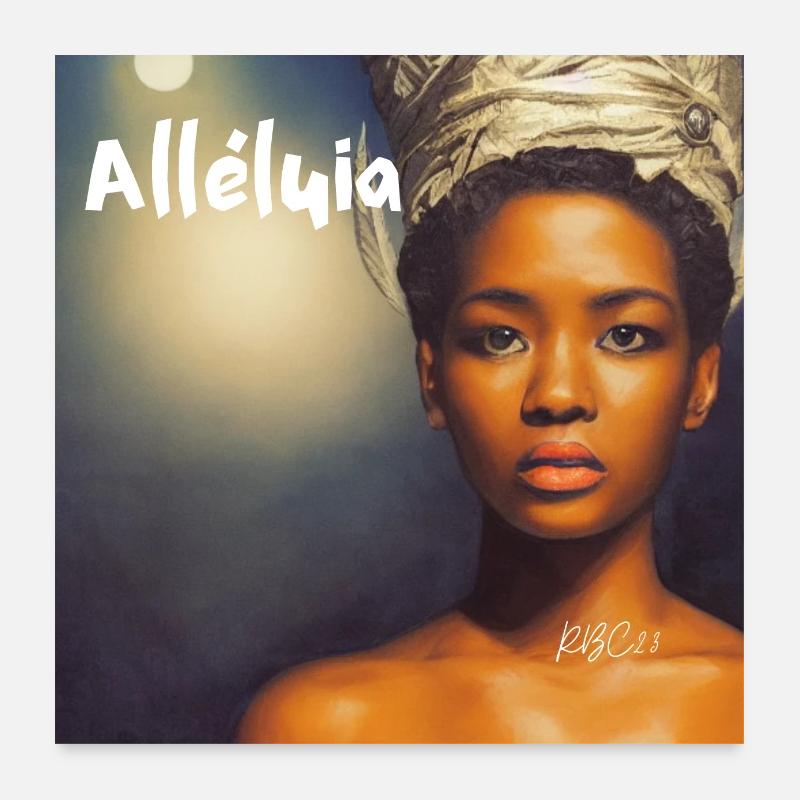 Alléluia Poster 60 x 60 cm