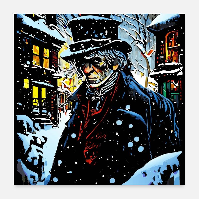 Ebenezer Scrooge Poster 24" x 24" (60x60 cm)