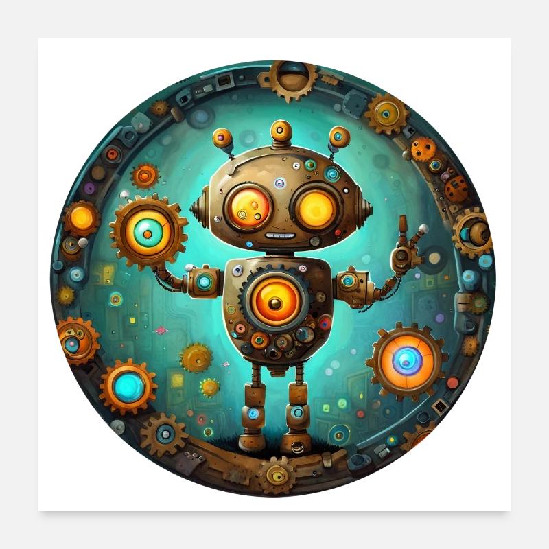 I SeeYou Poster 60x60 cm