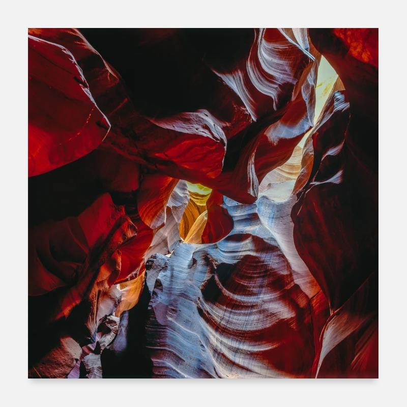 Antelope Canyon Poster 24" x 24" (60x60 cm)