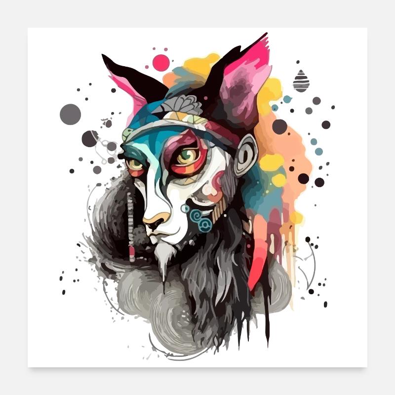 Gado, guden Poster 60x60 cm