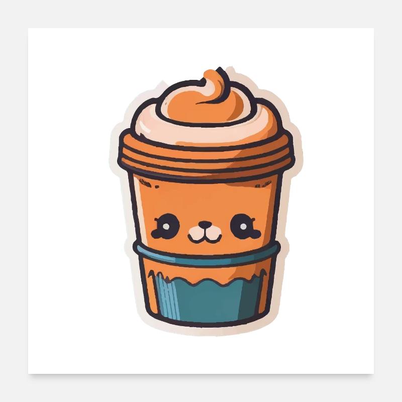 Coffee Poster 24" x 24" (60x60 cm)