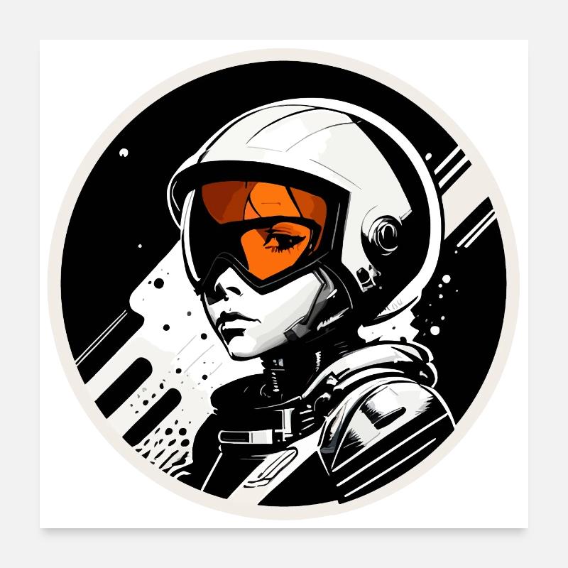 Austronaut Poster 60x60 cm