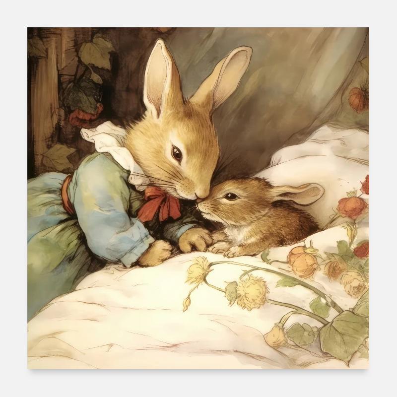 Bedtime Poster 24" x 24" (60x60 cm)