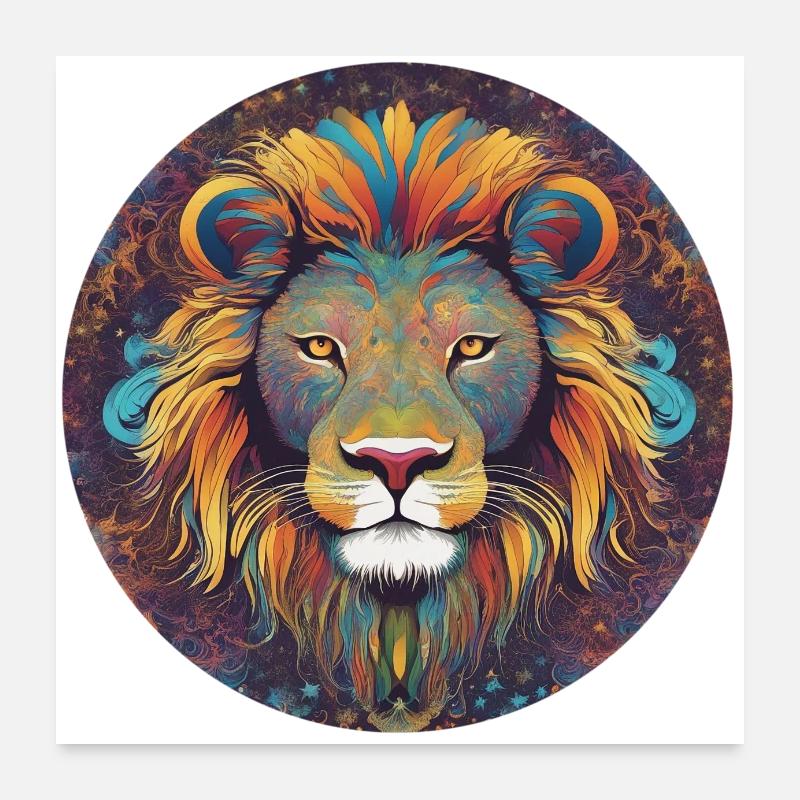 Lion King Poster 60x60 cm