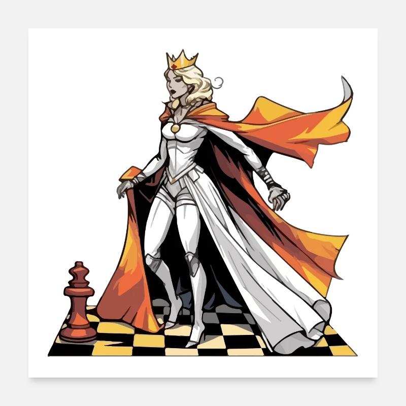 The White Queen Poster 24" x 24" (60x60 cm)