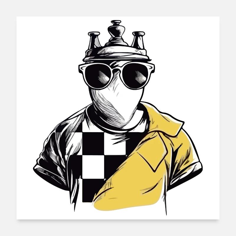 The Fool Poster 24" x 24" (60x60 cm)