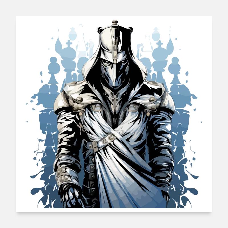 Snow le combattant Poster 60 x 60 cm