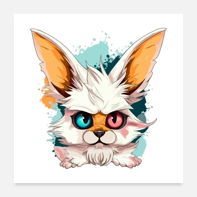 Coki le chien Poster 60 x 60 cm