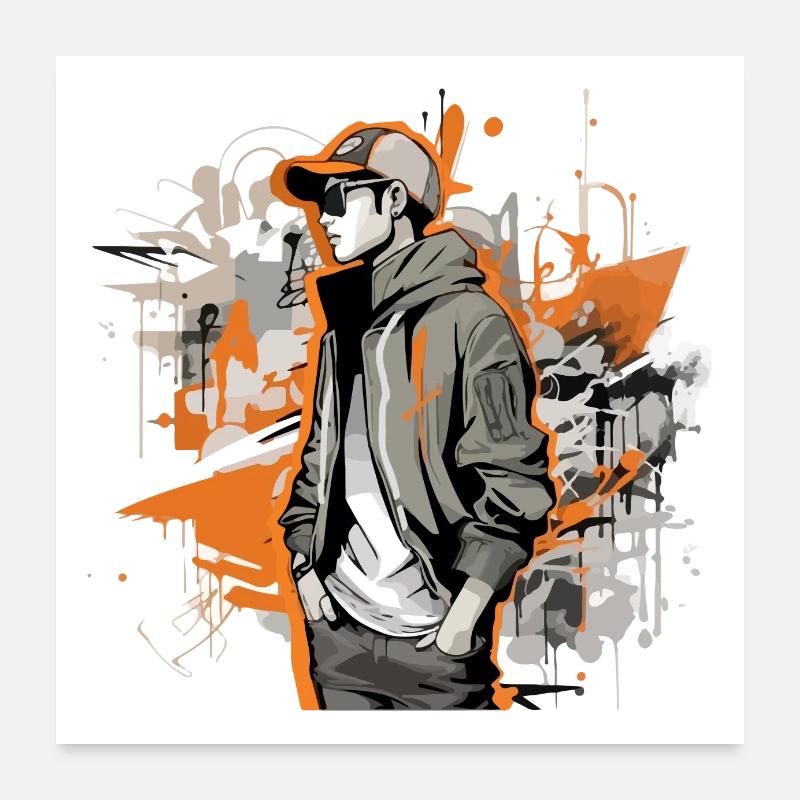 Urban Benoit Poster 24" x 24" (60x60 cm)