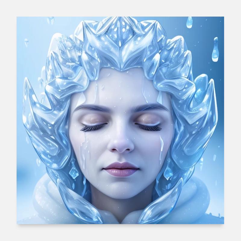 Frozen Poster 24" x 24" (60x60 cm)