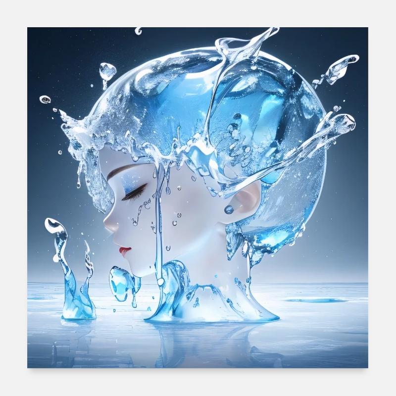 Ice Queen Poster 24" x 24" (60x60 cm)