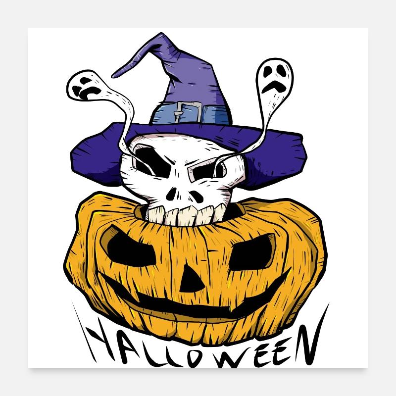 halloween Poster 60 x 60 cm