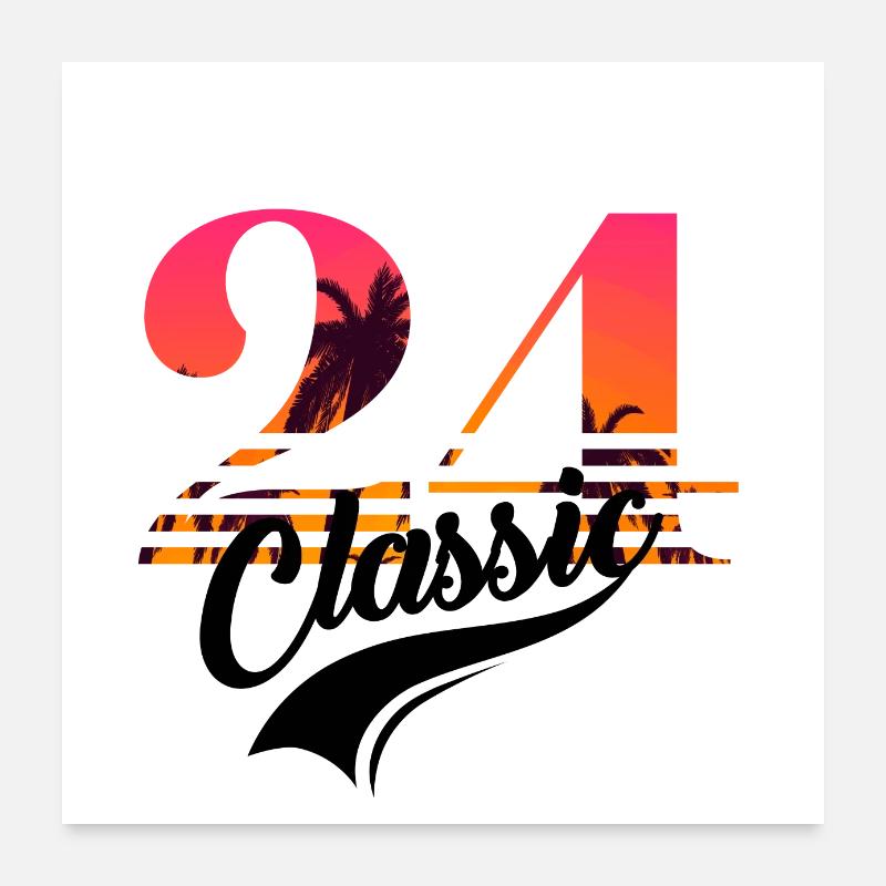 Vintage 1924-24th anniversary Poster 24" x 24" (60x60 cm)
