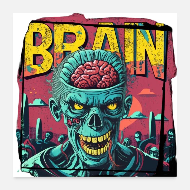 There need to be Brain Poster 24" x 24" (60x60 cm)
