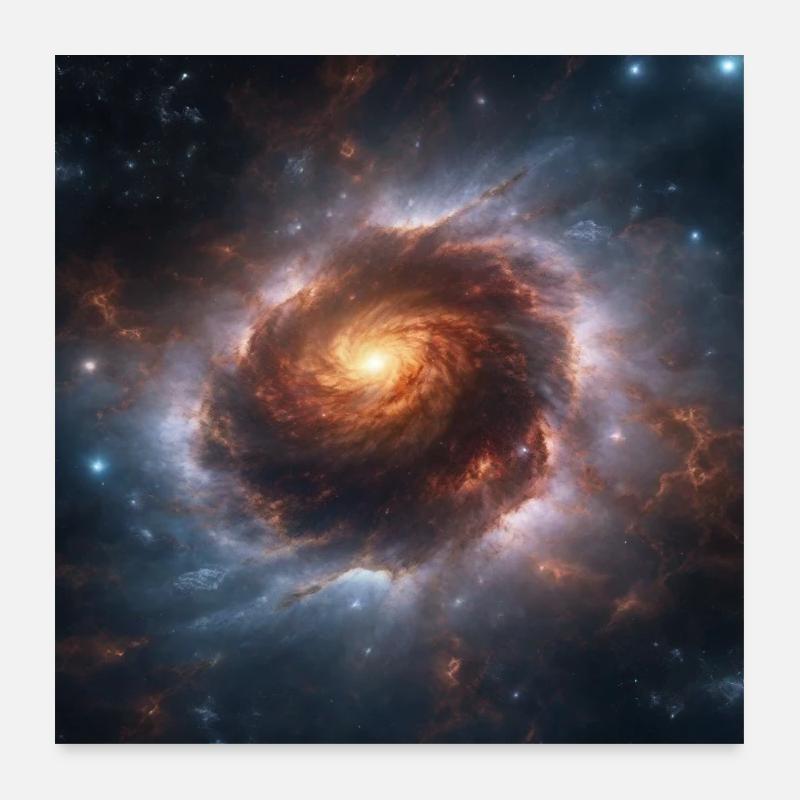 Supernova 4 Poster 60x60 cm