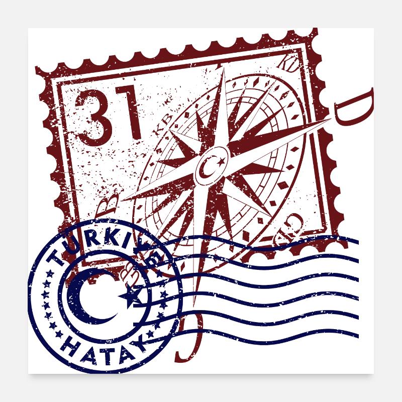 Hatay (en anglais seulement) Poster 60 x 60 cm