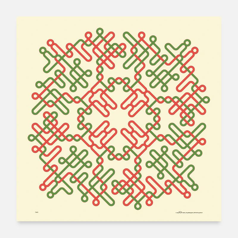 Duet Poster 24" x 24" (60x60 cm)