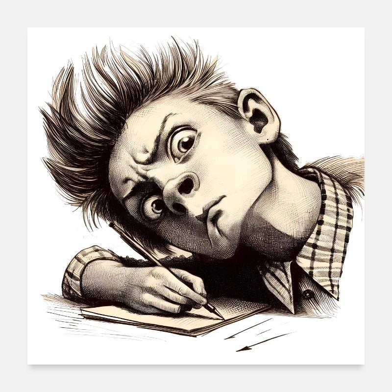 attitude Poster 24" x 24" (60x60 cm)