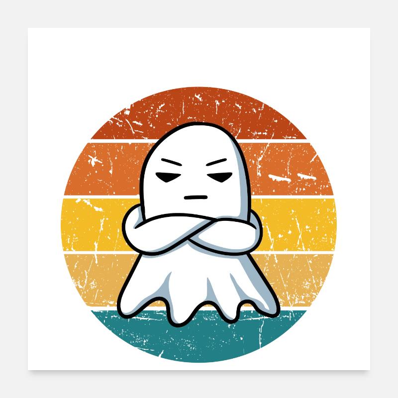 Boo ark Poster 60x60 cm