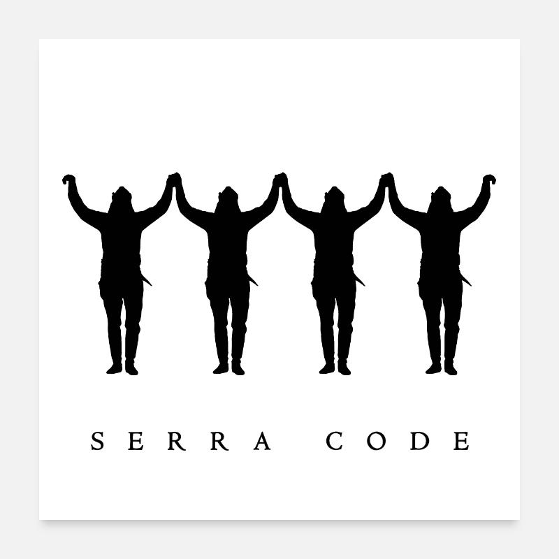 Pontos - Serra Code [sombre] Danse Pontienne Poster 60 x 60 cm