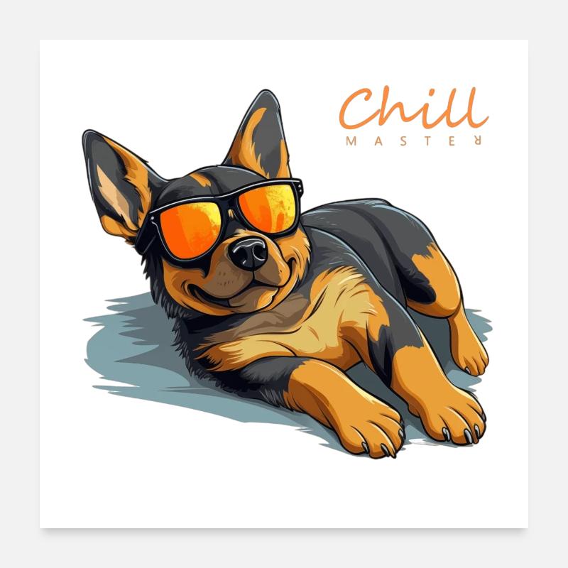 Chill Master Poster 60x60 cm