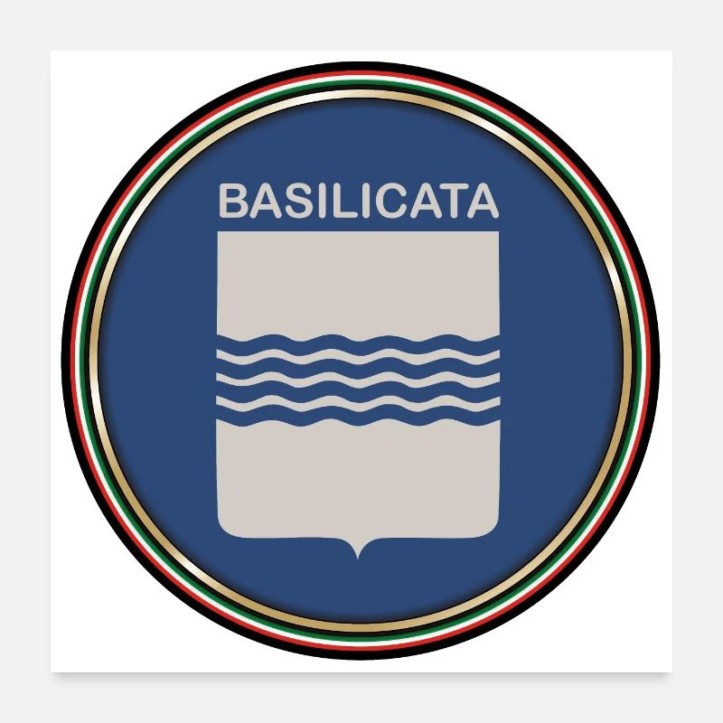 Basilicata Poster 60x60 cm