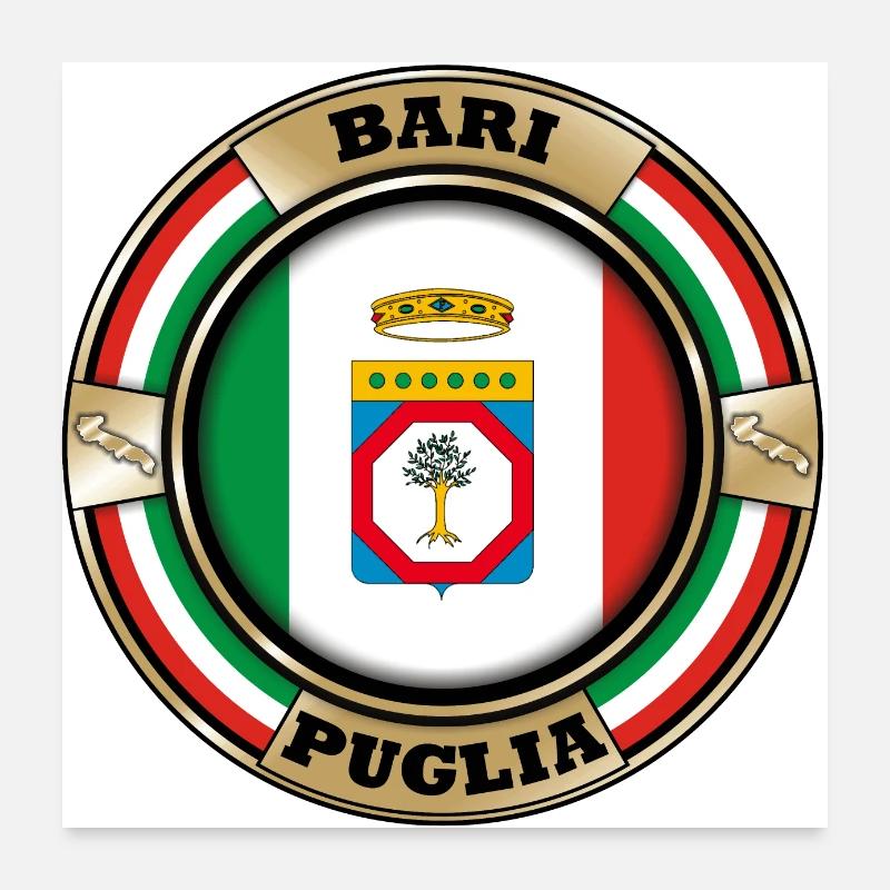 Bari Pouilles Poster 60 x 60 cm