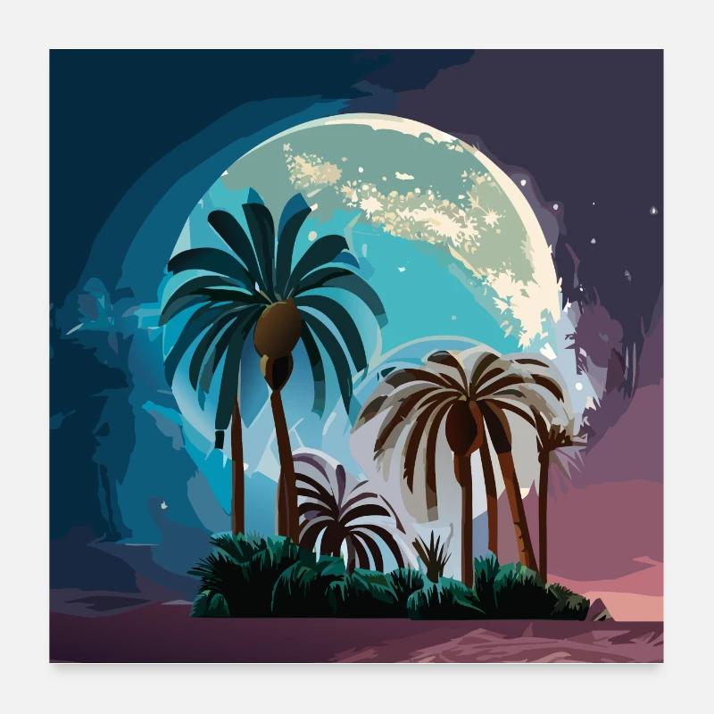 Magical in Miami (Miami Collection) Poster 24" x 24" (60x60 cm)