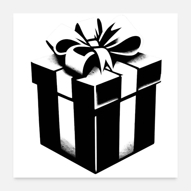 Have fun unboxing | I Christmas Gift Poster 24" x 24" (60x60 cm)