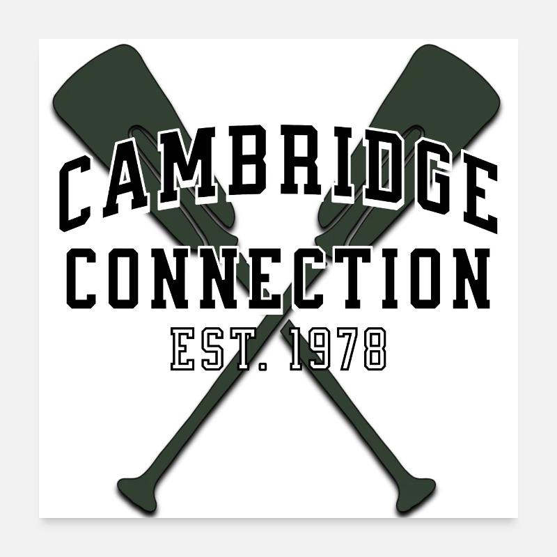 Cambridge Connection Poster 24" x 24" (60x60 cm)