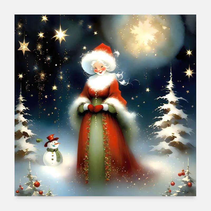 Merry Christmas #2 Poster 24" x 24" (60x60 cm)