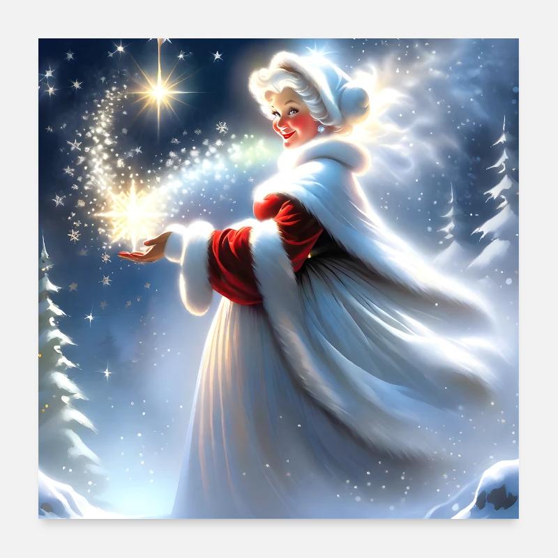 Joyeux Noel #3 Poster 60 x 60 cm