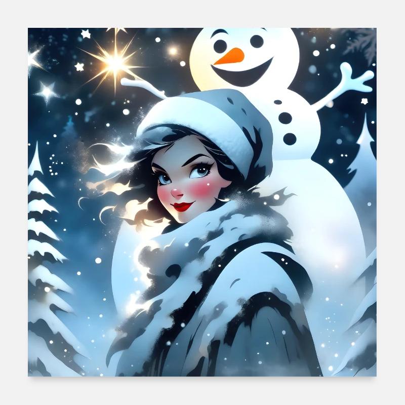 Joyeux Noel #10 Poster 60 x 60 cm
