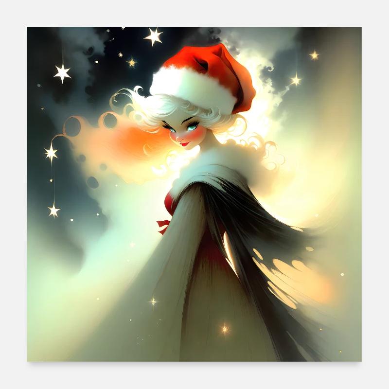 Frohe Weihnachten #13 Poster 60x60 cm