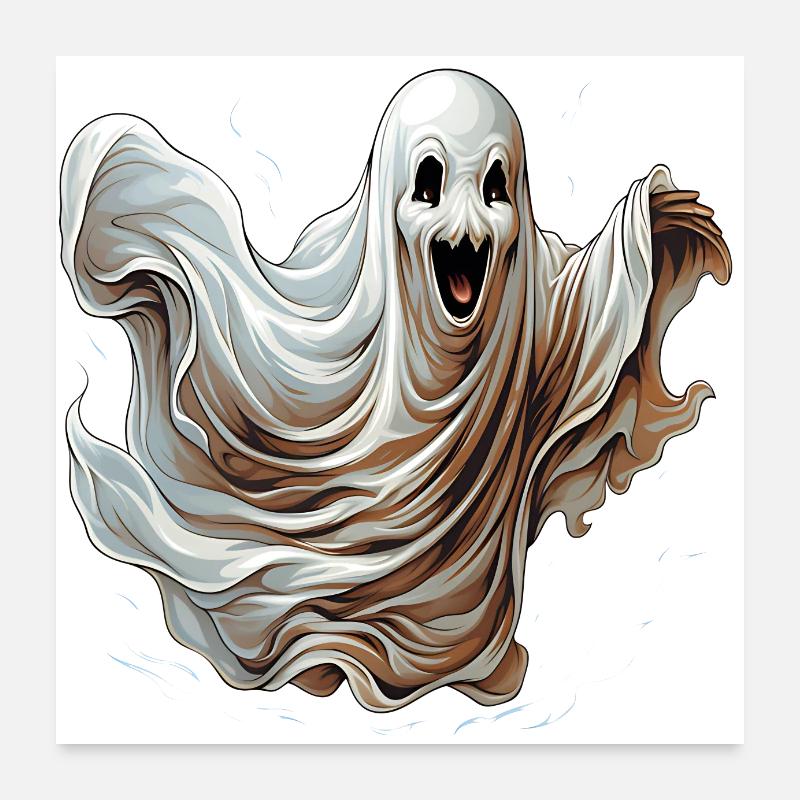 Of ghostly form Poster 24" x 24" (60x60 cm)