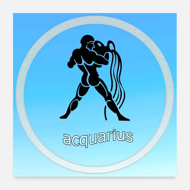 Wassermann Poster 60x60 cm