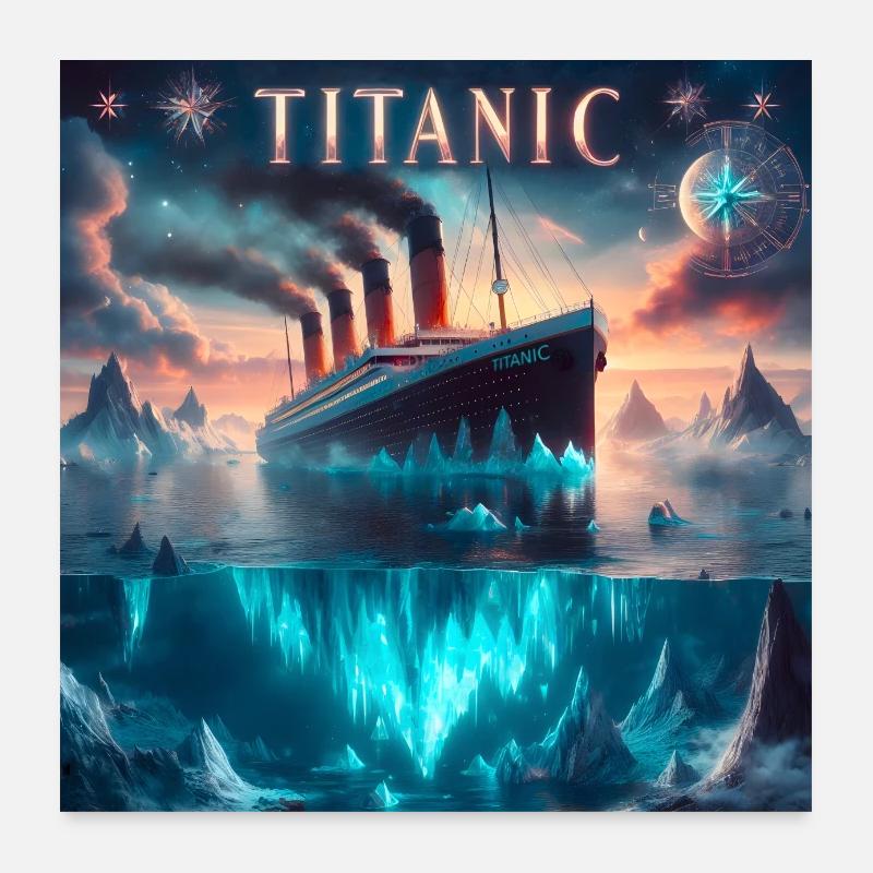 Titanic Poster 60 x 60 cm