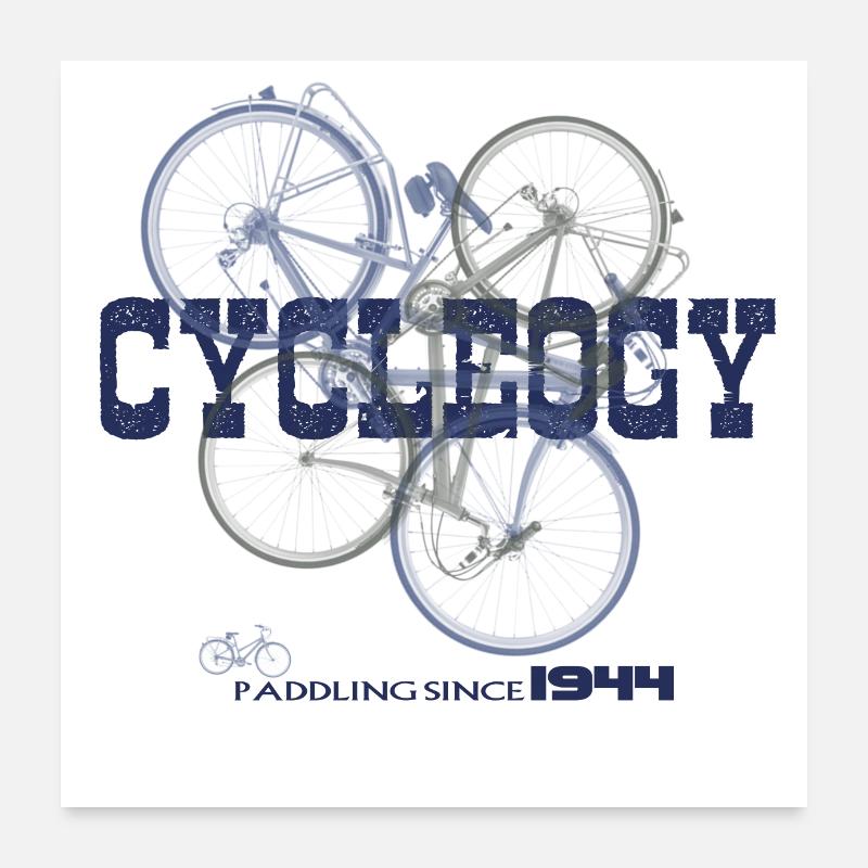 CYCLEOGY Poster 24" x 24" (60x60 cm)